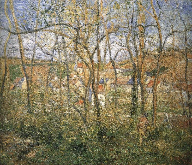 Camille Pissarro Woods oil painting picture